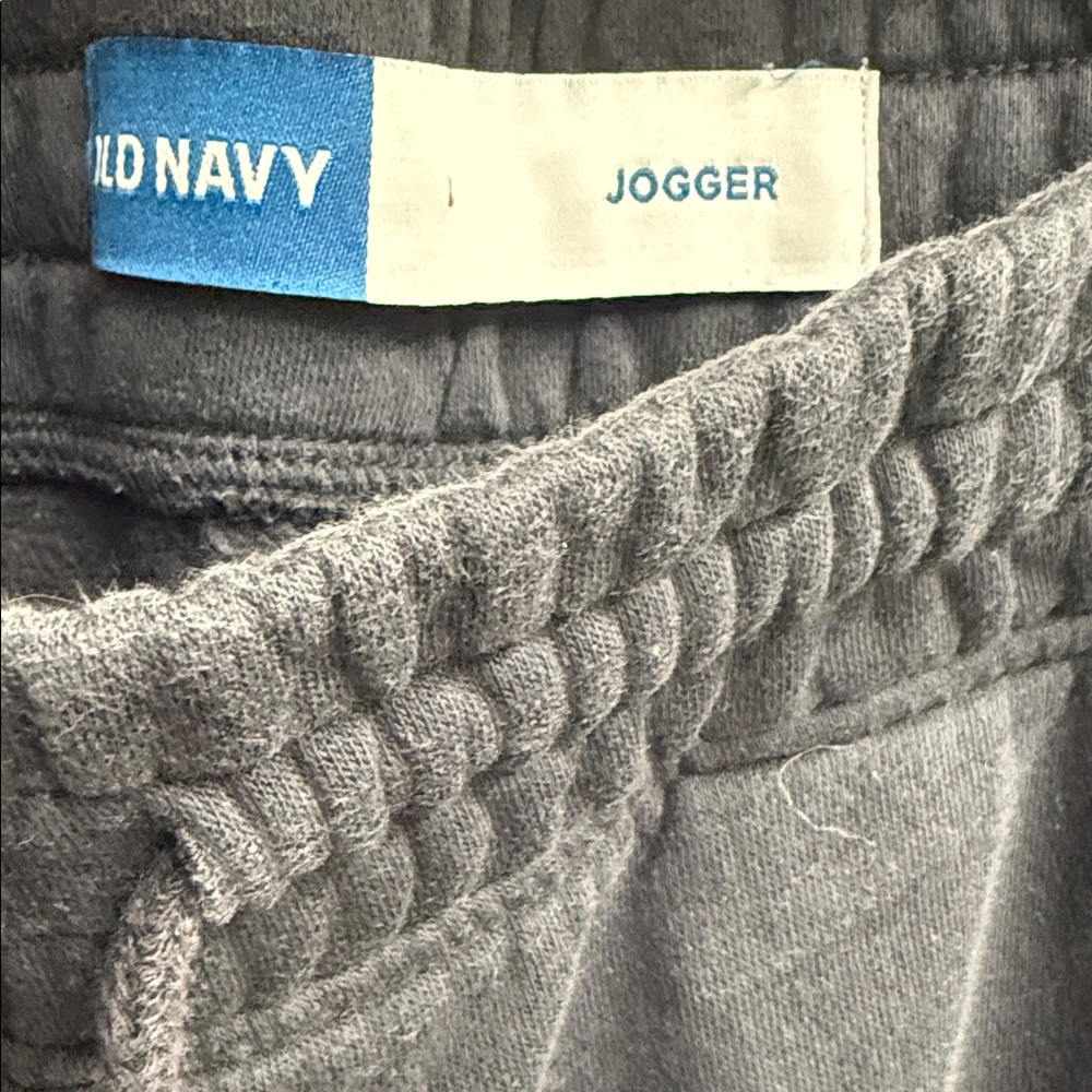 Old Navy Men's Black Joggers size L - Picture 4 of 4